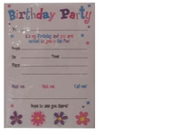 Party Invitations and Thank You Cards