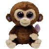 Coconut the Monkey 15cm Ty Beanie Boo Soft Toy DOB July 27