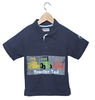 Tractor Ted Navy Blue Polo Shirt Short Sleeve T-Shirt T019
