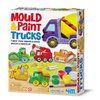 Trucks Mould and Paint Vehicles Set by 4M