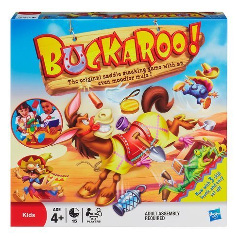 Hasbro Buckaroo Game Moody Mule Stacking Game Complete Age 4+ 
