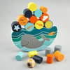 Wooden Balancing Whale Game by Floss and Rock 3+
