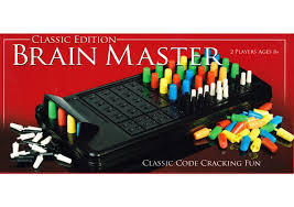 Classic Brain Master Code Cracking Fun Game