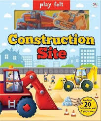 Play Felt Construction Site Activity Book
