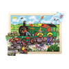 24 Piece Train Engine Tray Jigsaw Puzzle by Big Jigs Toys