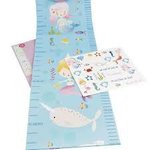 Mermaid Height Chart with Stickers