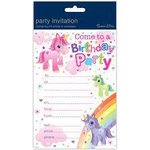 Pack of 20 Unicorn Party Invitations and Envelopes
