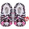 Small TY Beanie Zoey The Zebra Sequin Slippers