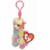 Lola The Llama Ty Beanie Key Clip DOB Soft Toy July 21