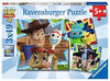Toy Story 4, 3 x 49 Jigsaw Puzzle by Ravensburger 5+