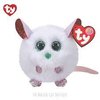 Brie The White Mouse Ty Puffies Balls 8cm Beanie DOB January 25
