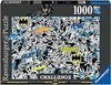 Batman Challenge 1000 Piece Jigsaw Puzzle 12+