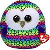 Owen The Owl Squish-A-Boo 25cm Ty Beanie DOB September 12