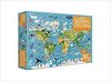 200 Piece Animals Of The World Jigsaw Puzzle by Usborne