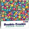 Beatlemania Double-Trouble 500 Piece Puzzle
